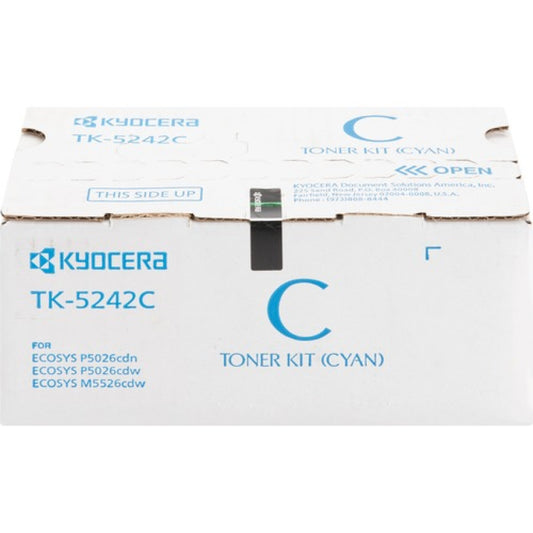 Kyocera TK-5242C Cyan Toner Cartridge