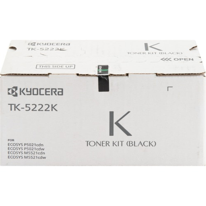 Kyocera TK-5222K Standard Black Toner Cartridge