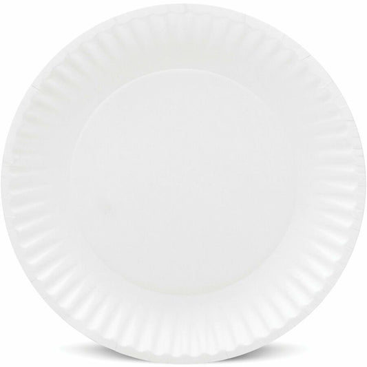 AJM 9" Dinnerware Paper Plates (CP9GOEWH)