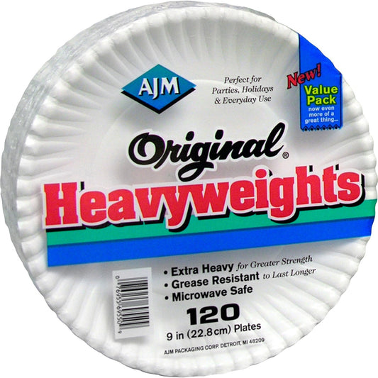 AJM 9" Original Heavyweight Plates (OH9AJBXWH)