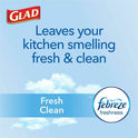 Glad ForceFlexPlus Tall Kitchen Drawstring Trash Bags (70320)