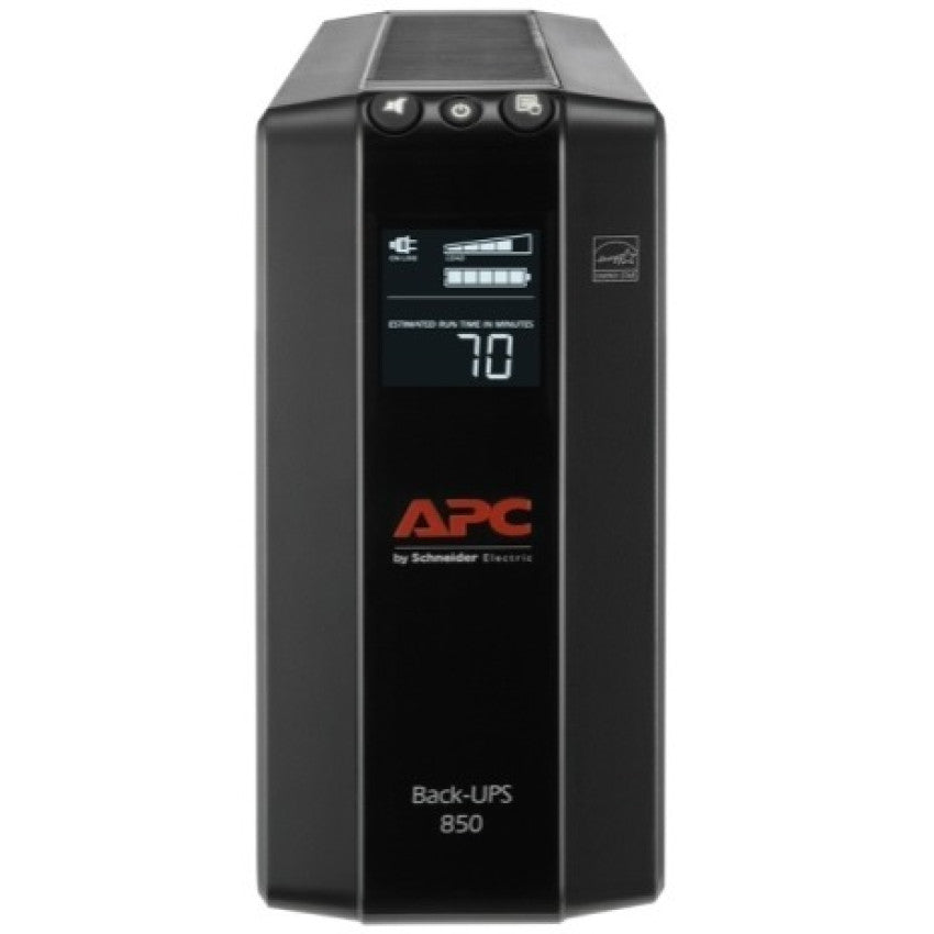 APC Back Ups Pro Bx 850va, 8 Outlets, Avr, Lcd Interface (BX850M)