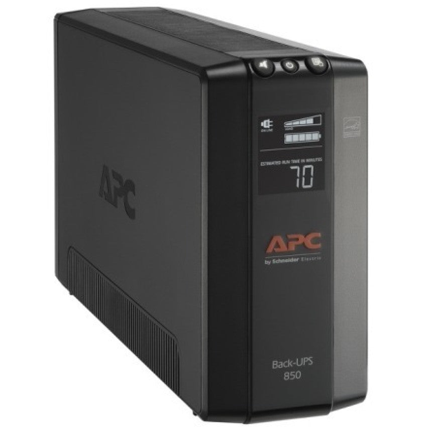 APC Back Ups Pro Bx 850va, 8 Outlets, Avr, Lcd Interface (BX850M)