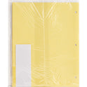 Business Source Buff Stock Ring Binder Indexes (20068BX)