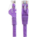 StarTech 12ft Cat6 Ethernet Cable Purple 100w Poe (N6PATCH12PL)