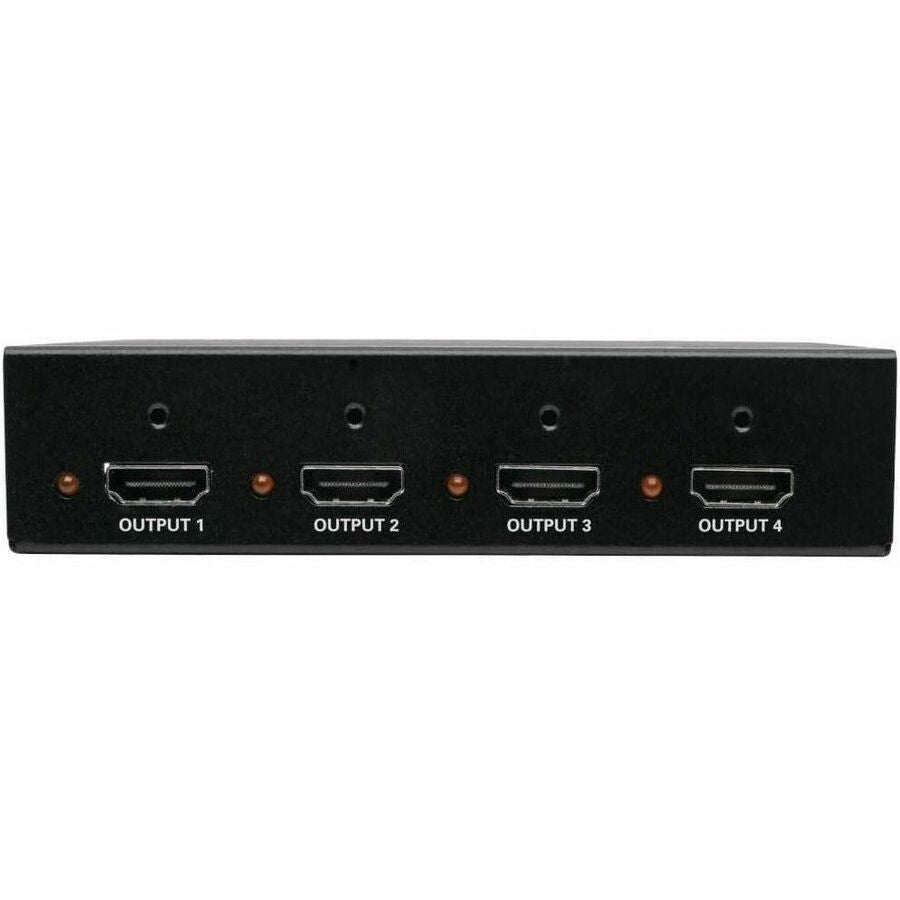 Eaton Tripp Lite Series 4-Port HDMI Splitter - 4K @ 60 Hz, HDCP 2.2, HDR, TAA (B118004UHD2)