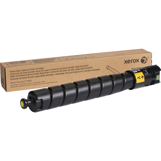 Xerox Original High Yield Laser Toner Cartridge - Yellow - 1 Each (106R04076)