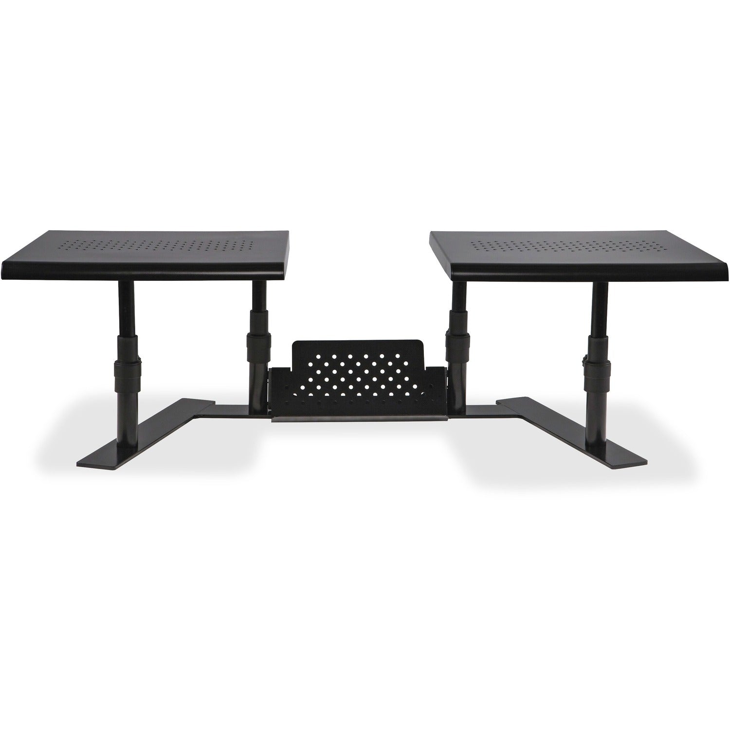 Allsop Metal Art ErgoTwin Height Adjustable Dual Monitor Stand - (31883)