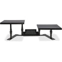 Allsop Metal Art ErgoTwin Height Adjustable Dual Monitor Stand - (31883)