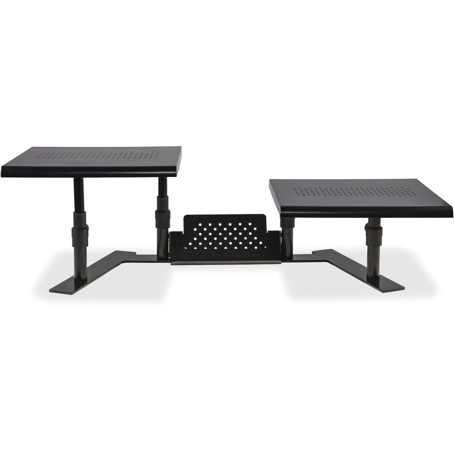 Allsop Metal Art ErgoTwin Height Adjustable Dual Monitor Stand - (31883)