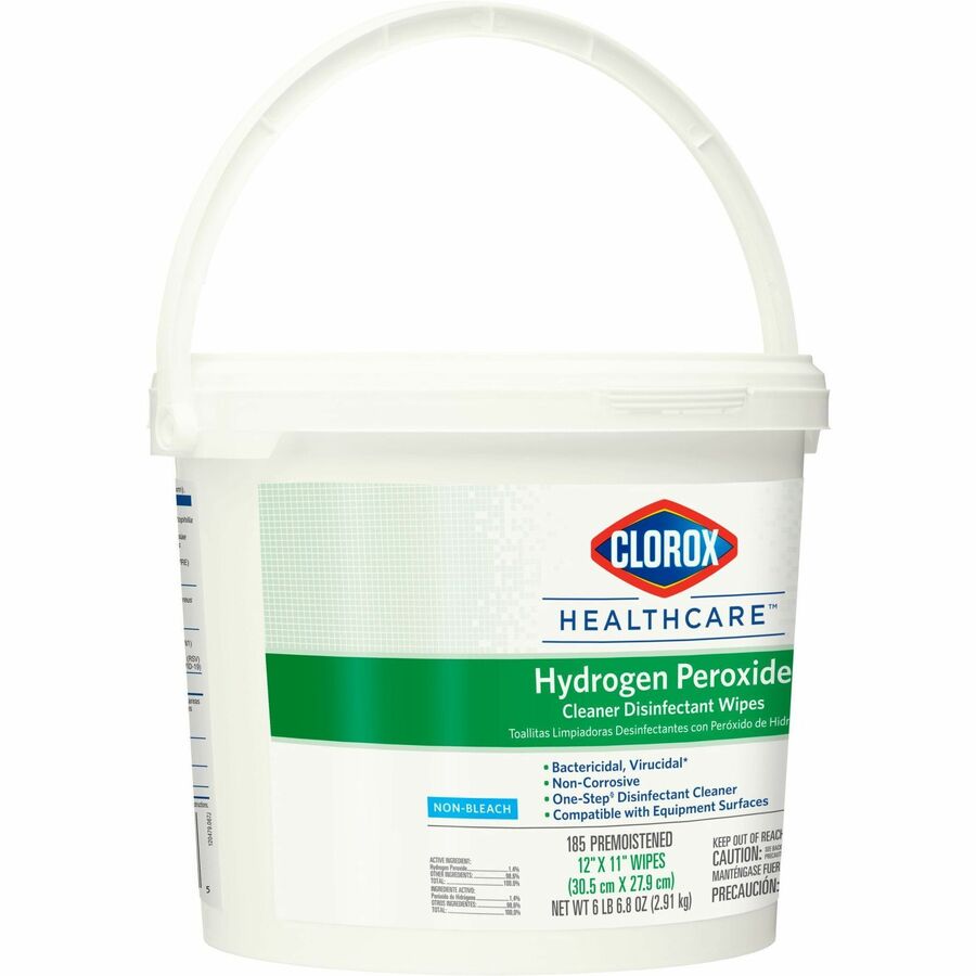 Clorox Healthcare Hydrogen Peroxide Cleaner Disinfectant Wipes (30826)