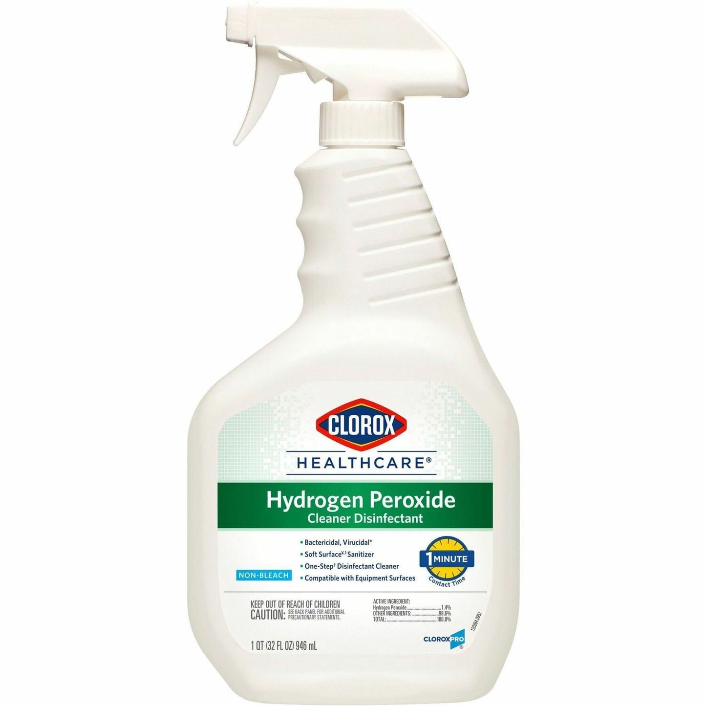 Clorox Healthcare Hydrogen Peroxide Cleaner Disinfectant Spray (30828)