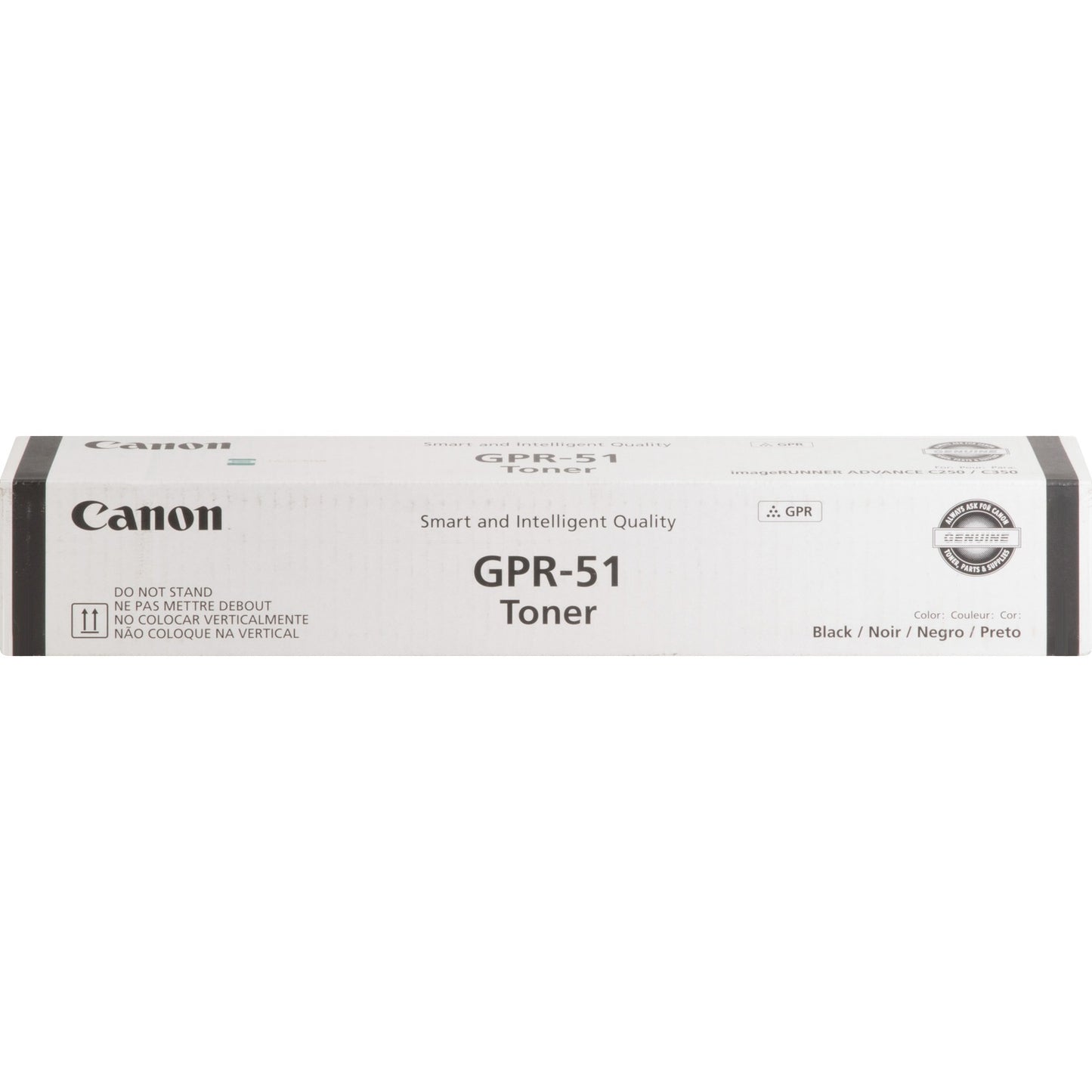 Canon GPR-51 Original Laser Toner Cartridge - Black - 1 Each (GPR51BK)