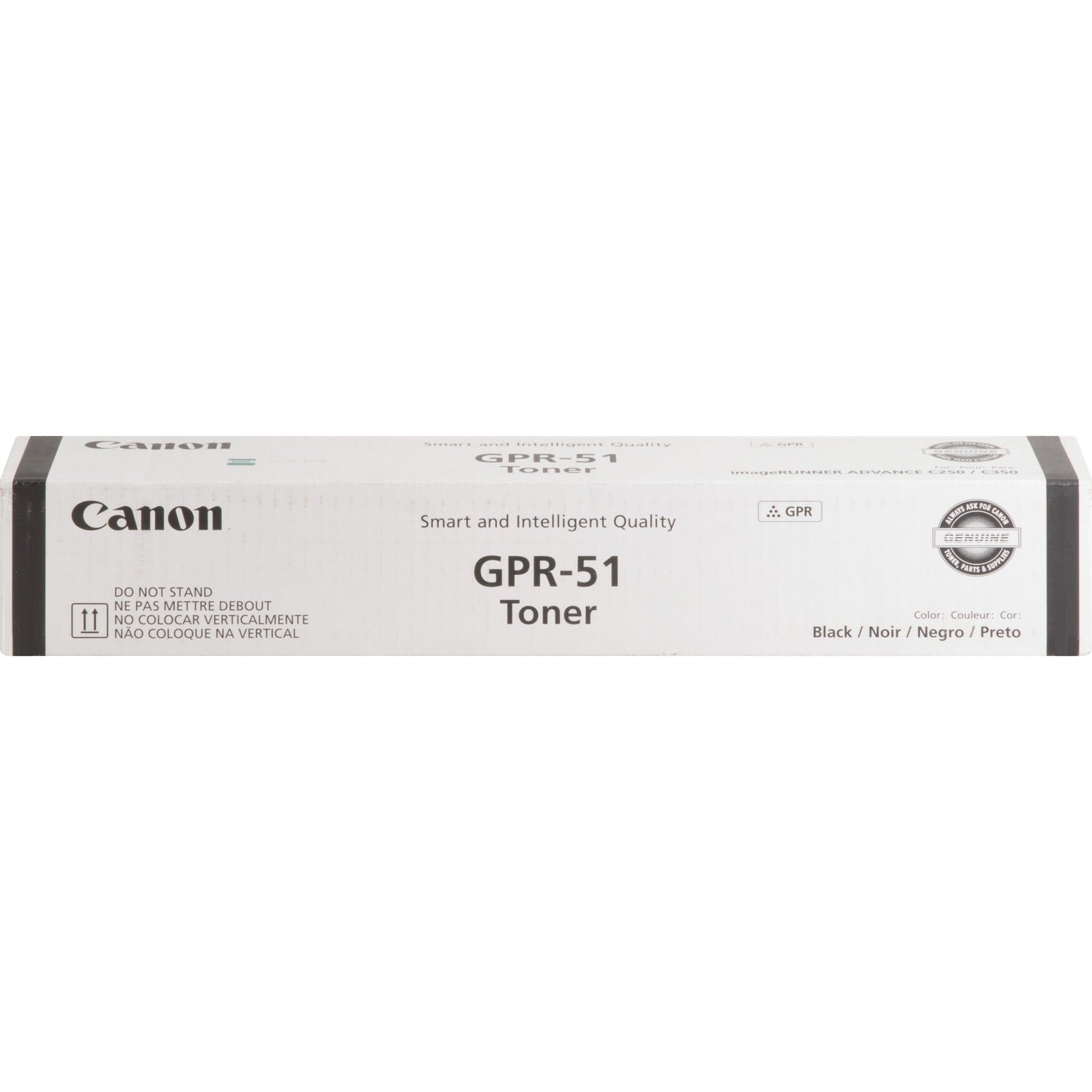 Canon GPR-51 Original Laser Toner Cartridge - Black - 1 Each (GPR51BK)