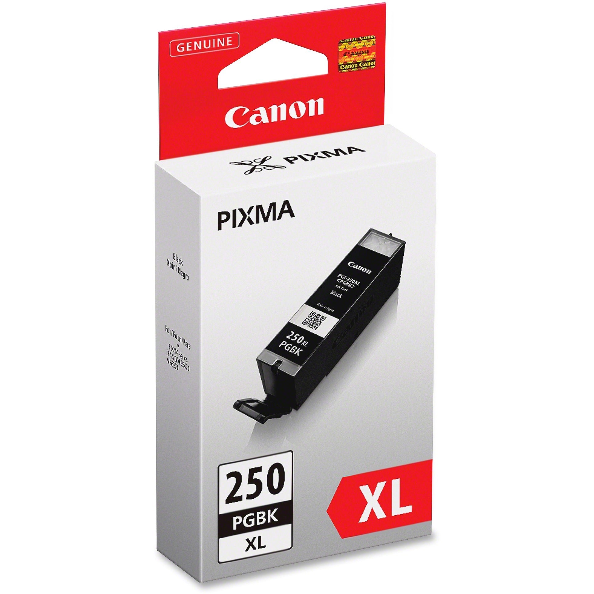 Canon PGI-250XL Original Inkjet Ink Cartridge - Black - 1 Each (PGI250XLPGBK)