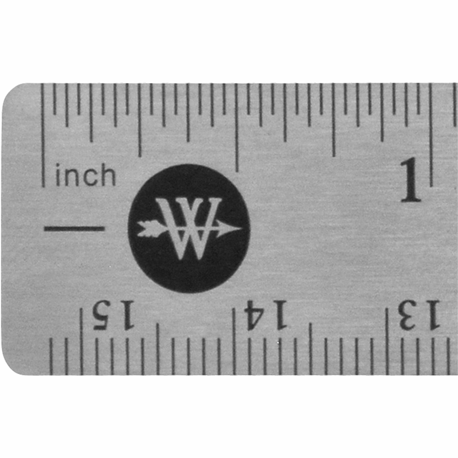 Westcott 6" Stainless Steel Rulers (10414BX)