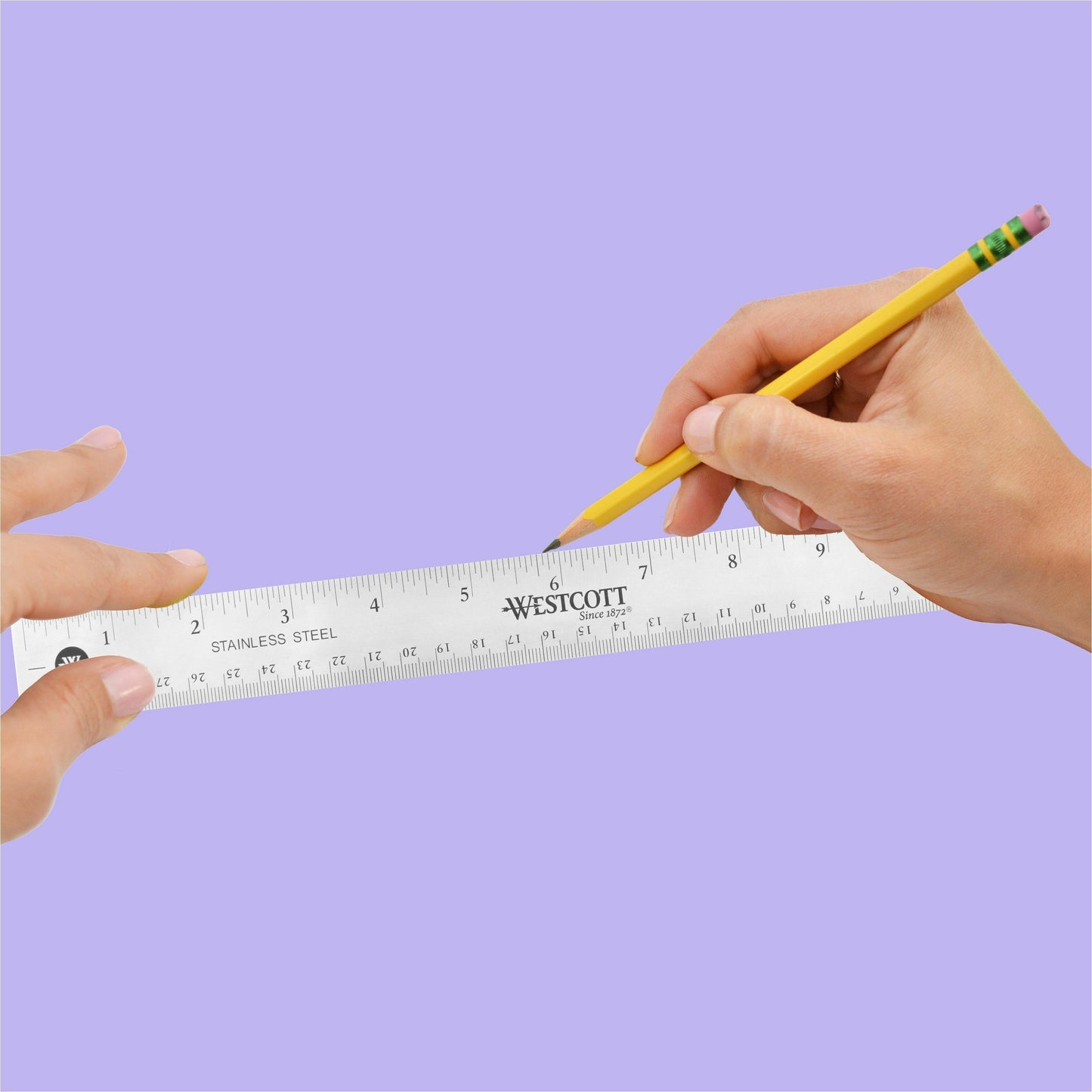 Westcott Stainless Steel Rulers (10415BX)