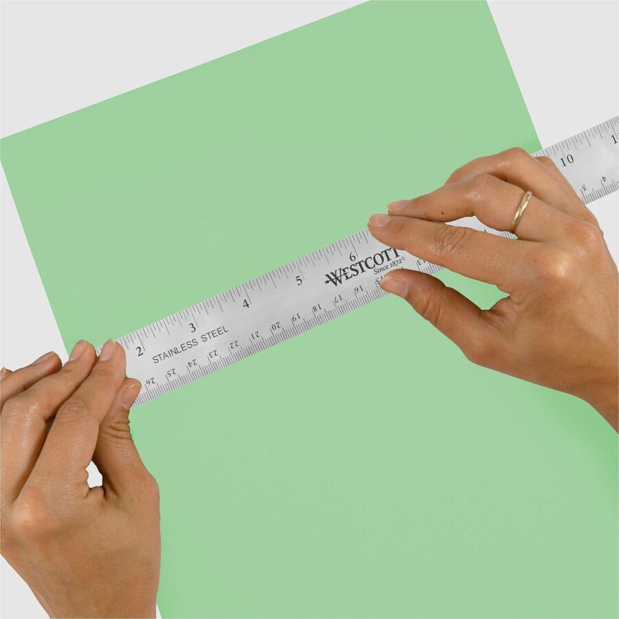 Westcott Stainless Steel Rulers (10415BX)