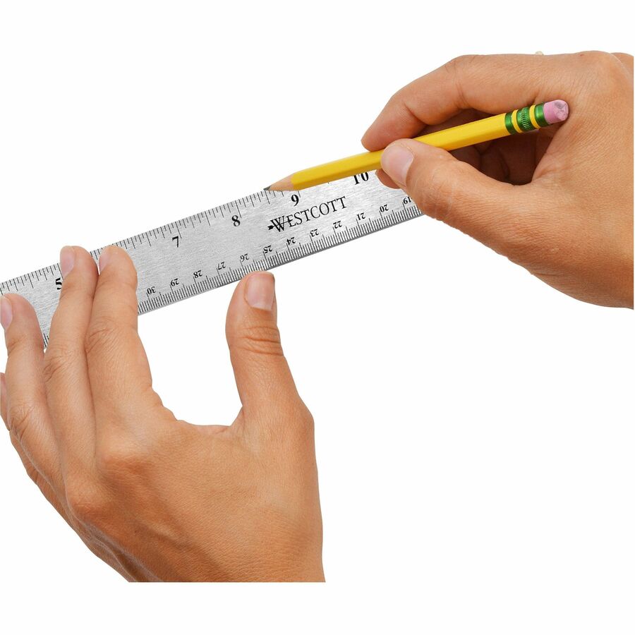 Westcott Stainless Steel Rulers (10417BX)