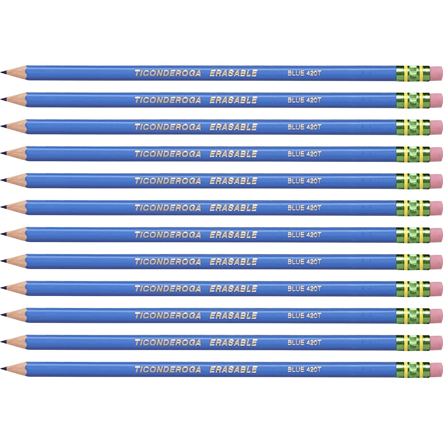 Ticonderoga Pre-Sharpened Erasable Checking Pencils (14209CT)