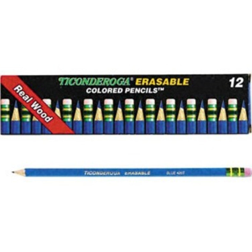 Ticonderoga Pre-Sharpened Erasable Checking Pencils (14209CT)