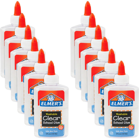 Elmer's Washable Clear School Glue (E305BD)