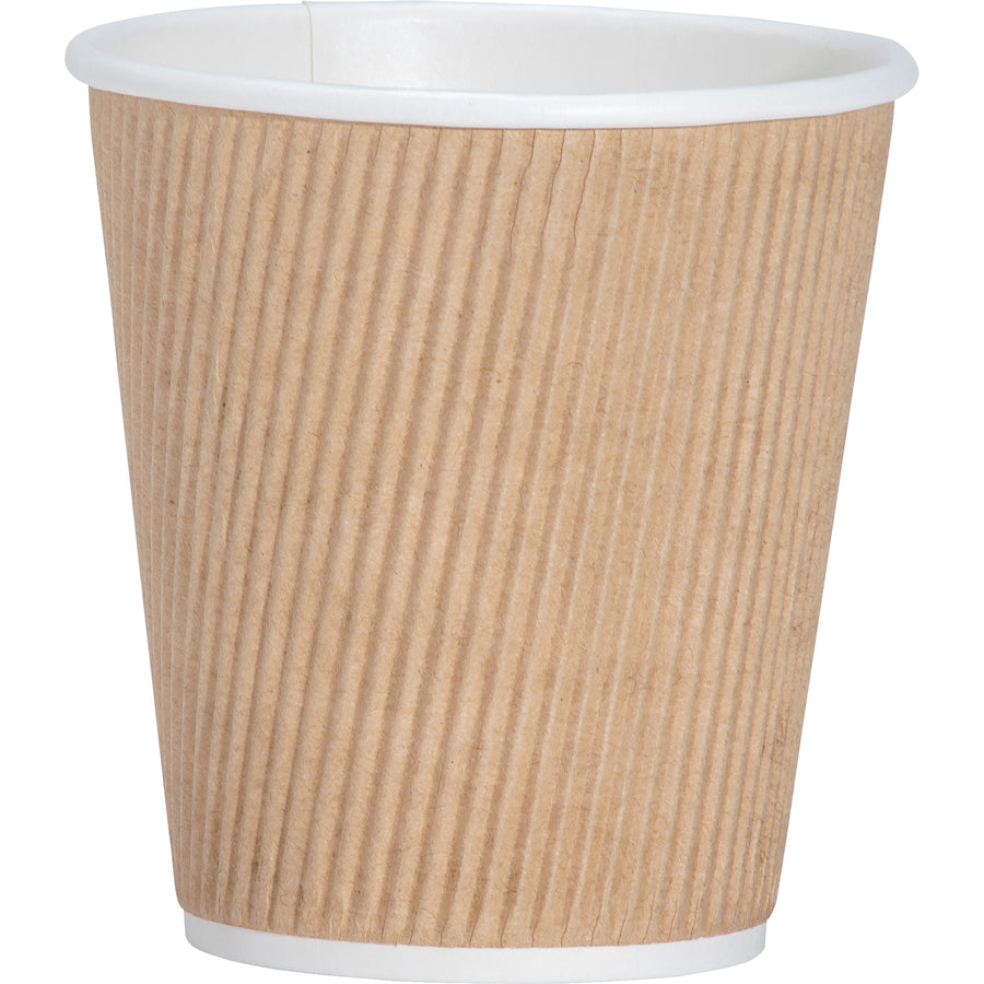 Genuine Joe 10 oz Rippled Hot Cups (11256BD)