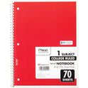 Mead One-subject Spiral Notebook (05512BD)