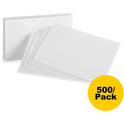 Oxford Plain Index Cards (40BD)