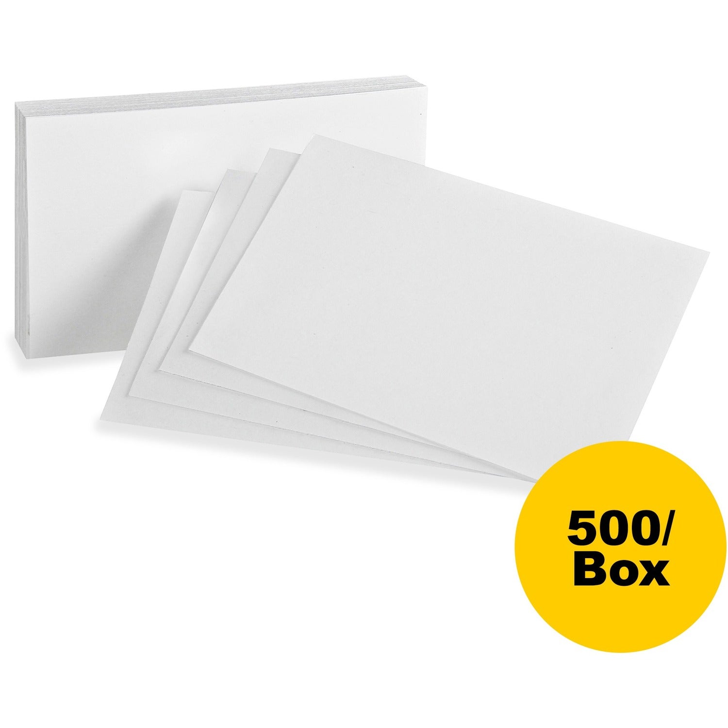 Oxford Plain Index Cards (50BX)