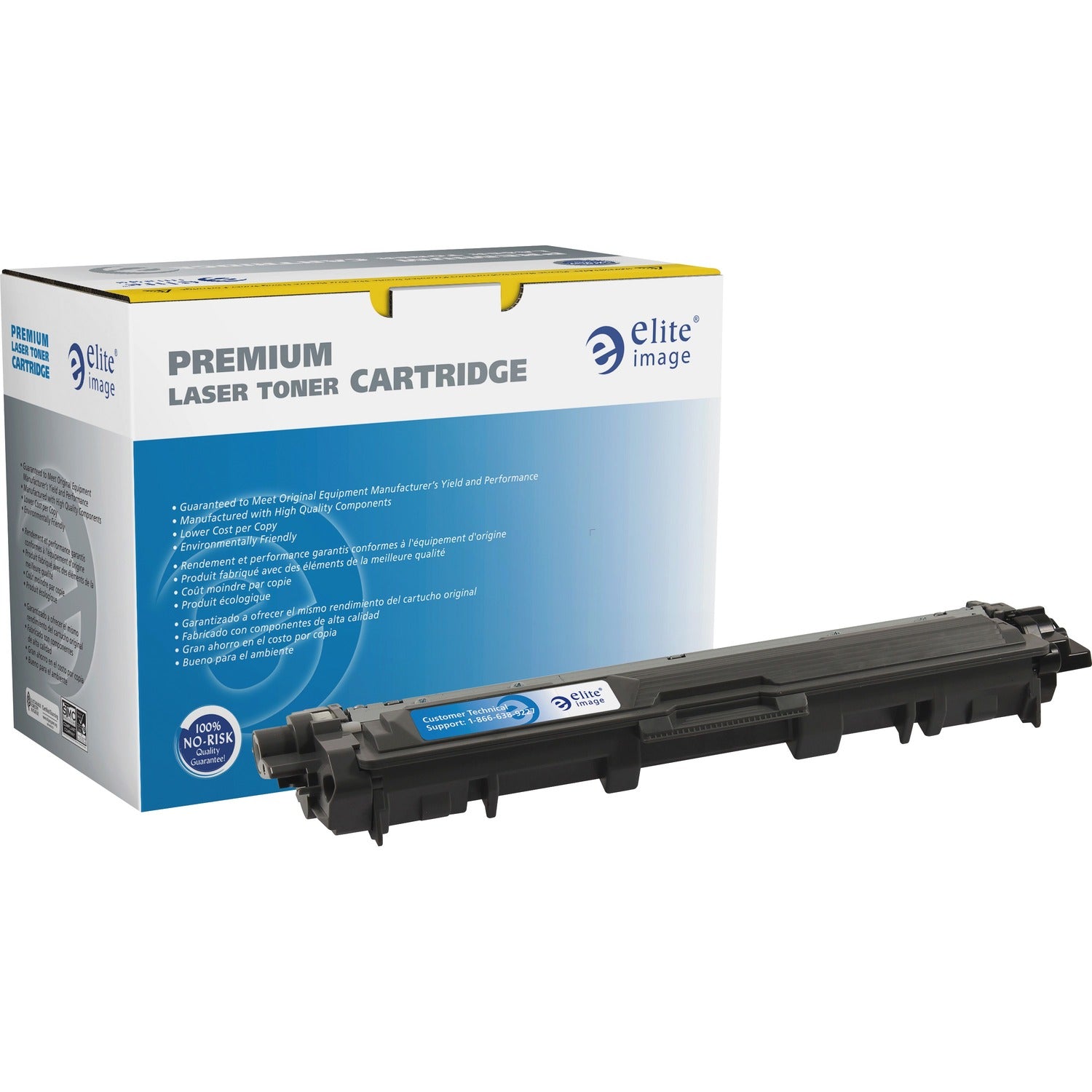 Elite Image Remanufactured Laser Toner Cartridge - Alternative for Brother TN221 - Magenta - 1 Each (76192)