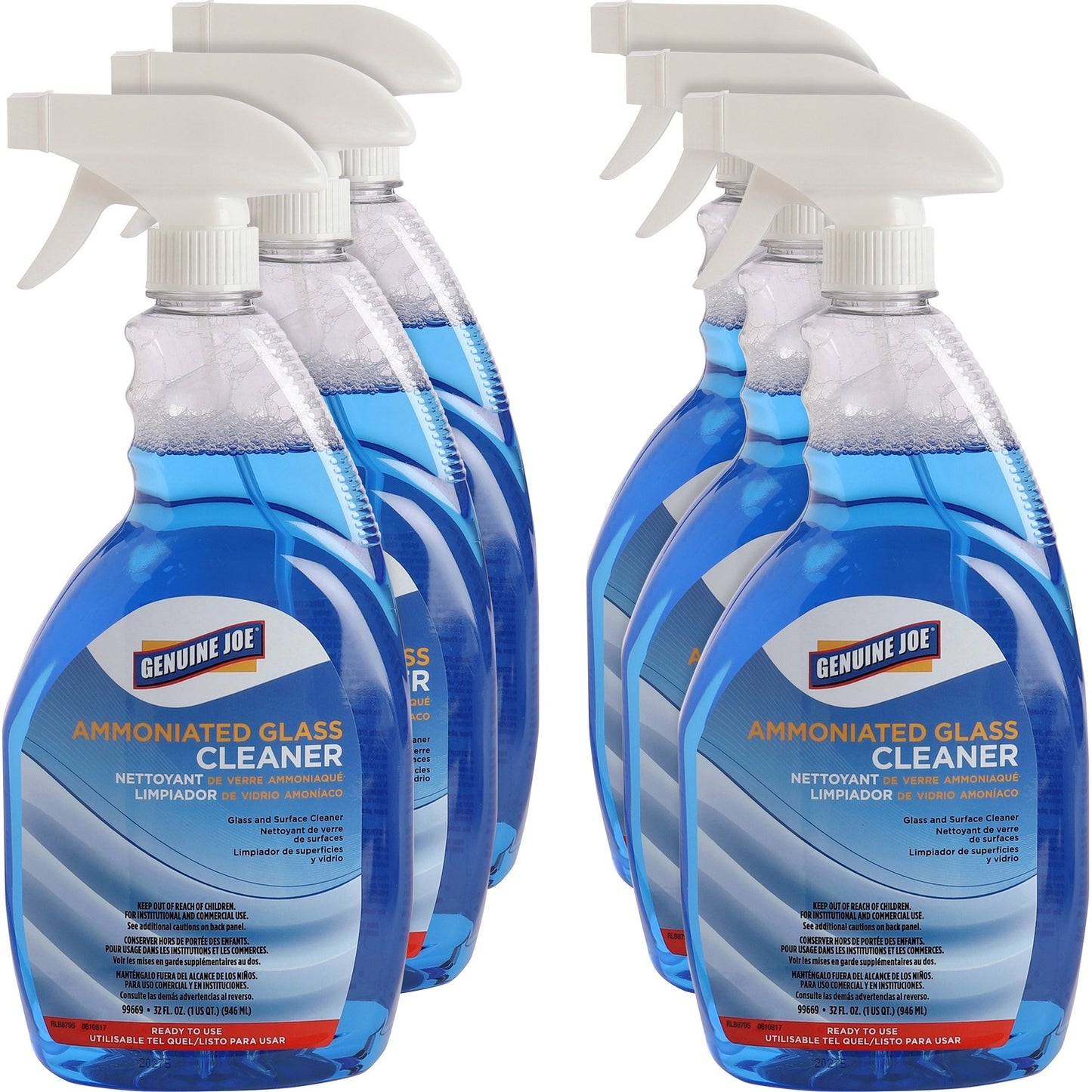 Genuine Joe Ammoniated Glass Cleaner (99669CT)