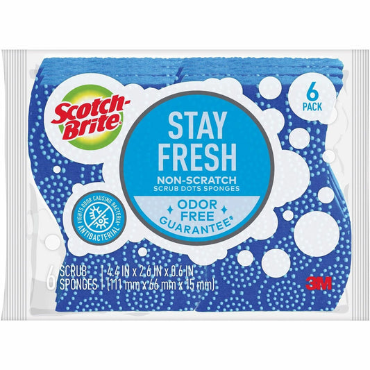 Scotch-Brite Scrub Dots Non-Scratch Sponge (203064)