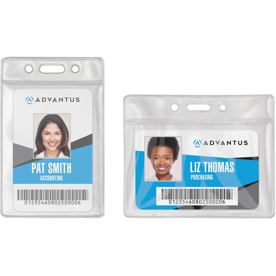 Advantus Vinyl ID Badge Holders (75684)