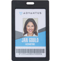 Advantus Vertical Rigid ID Badge Holder (97068)