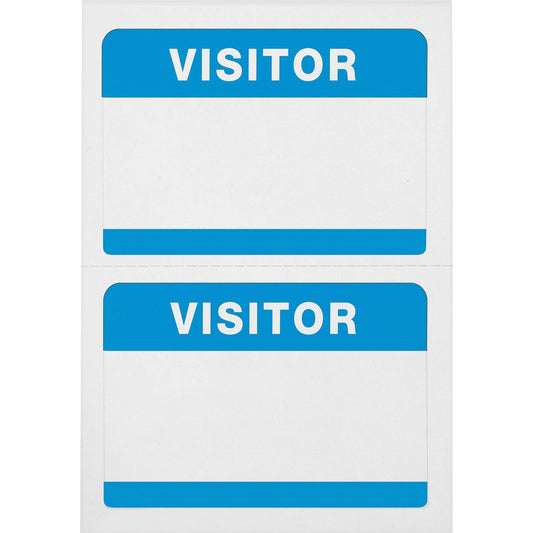 Advantus Self-Adhesive Visitor Badges (97190)