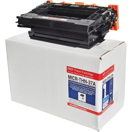 microMICR MICR Standard Yield Laser Toner Cartridge - Alternative for HP CF237A - Black - 1 Each (MICRTHN37A)