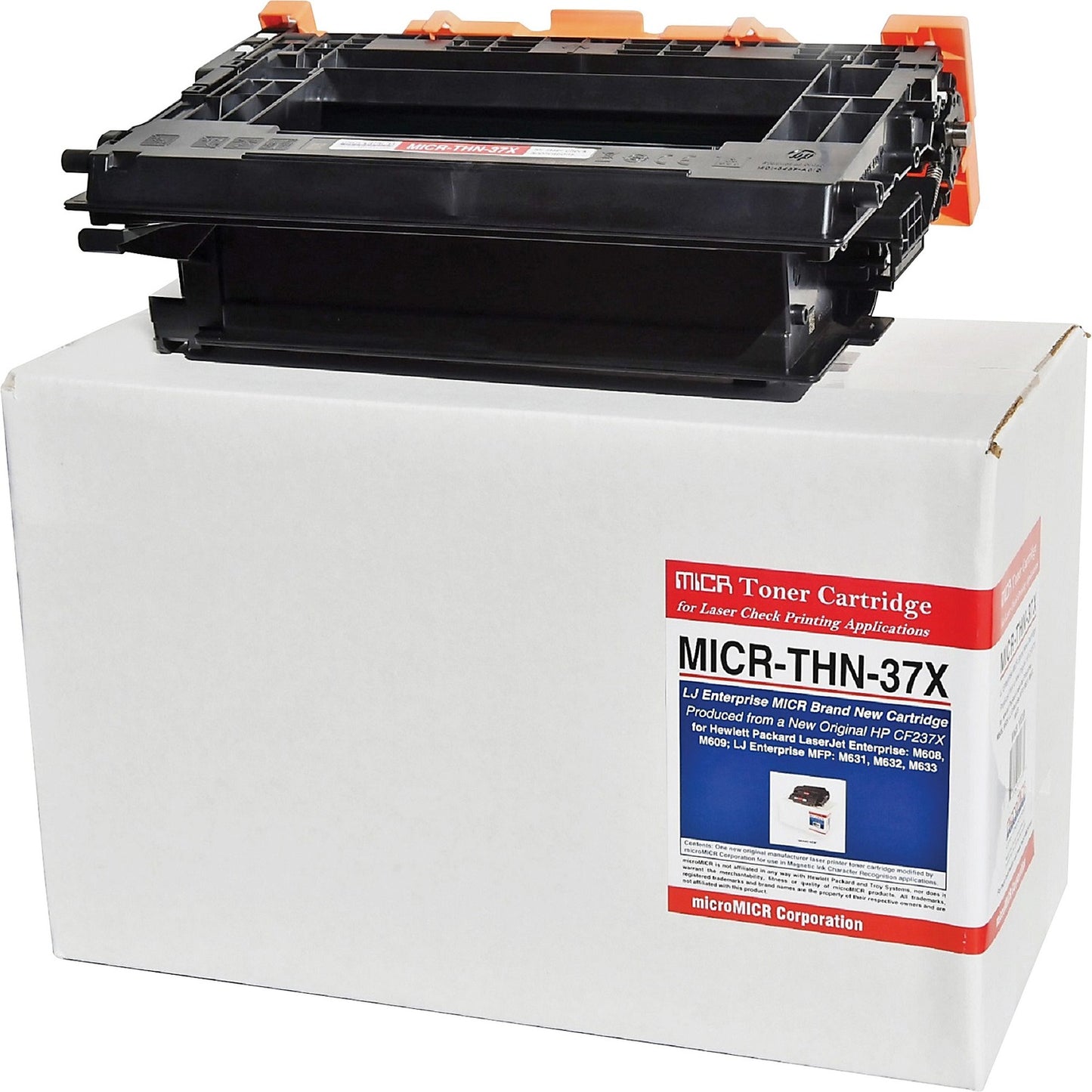 microMICR MICR Standard Yield Laser Toner Cartridge - Alternative for HP CF237X - Black - 1 Each (MICRTHN37X)