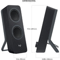 Logitech Z207 Stereo Speakers With Bluetooth(blk) (980001294)