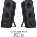 Logitech Z207 Stereo Speakers With Bluetooth(blk) (980001294)