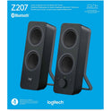Logitech Z207 Stereo Speakers With Bluetooth(blk) (980001294)
