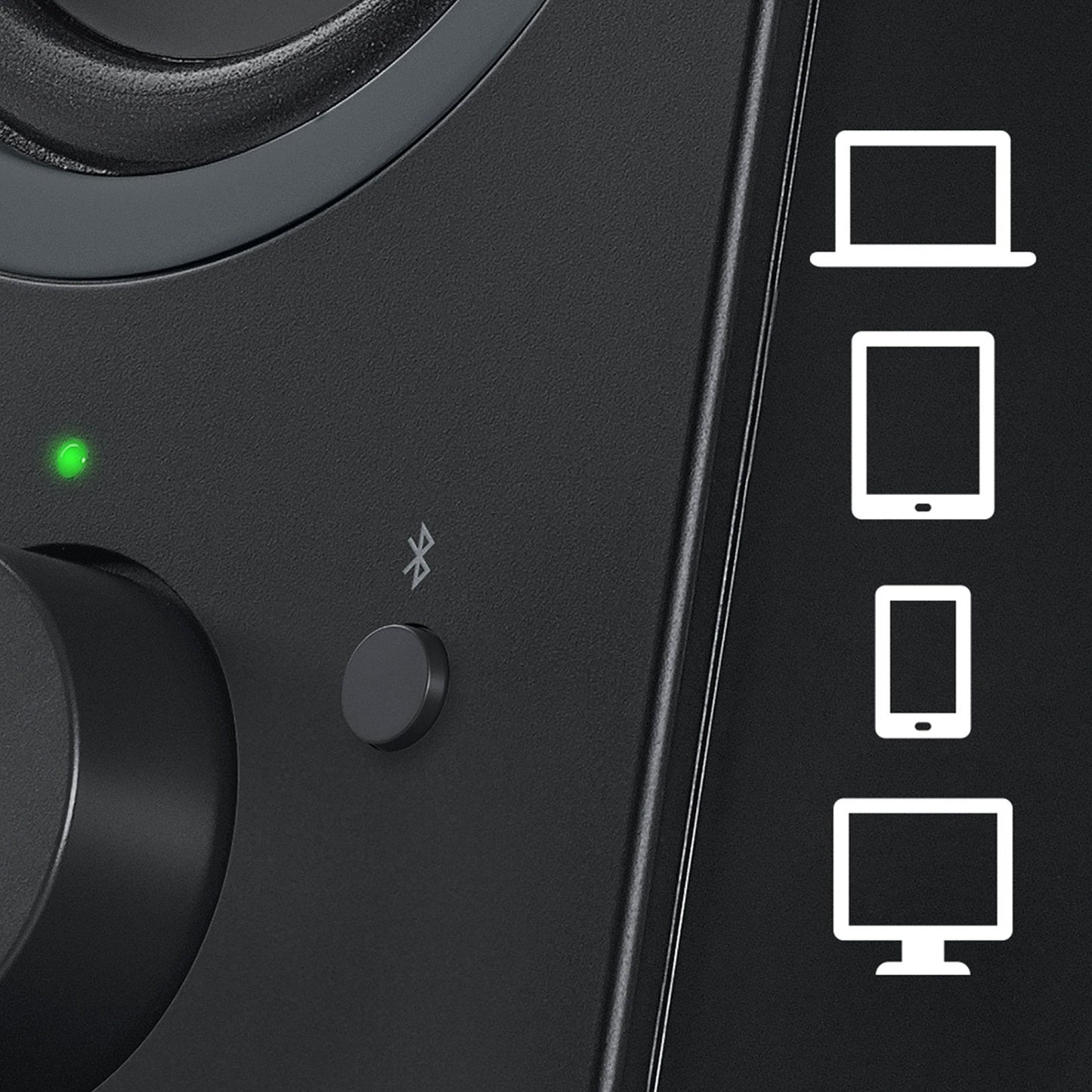 Logitech Z207 Stereo Speakers With Bluetooth(blk) (980001294)