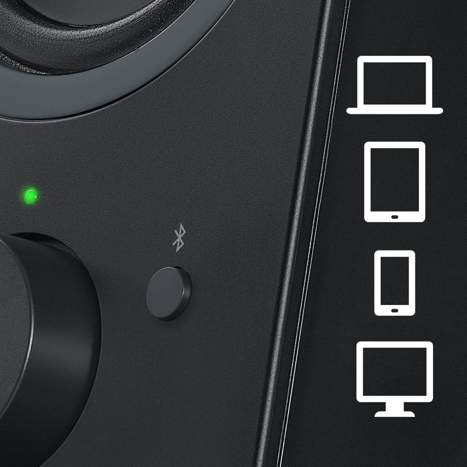 Logitech Z207 Stereo Speakers With Bluetooth(blk) (980001294)