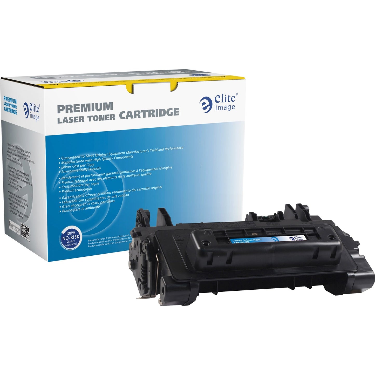 Elite Image Remanufactured MICR Laser Toner Cartridge - Alternative for HP 81A - Black - 1 Each (76225)