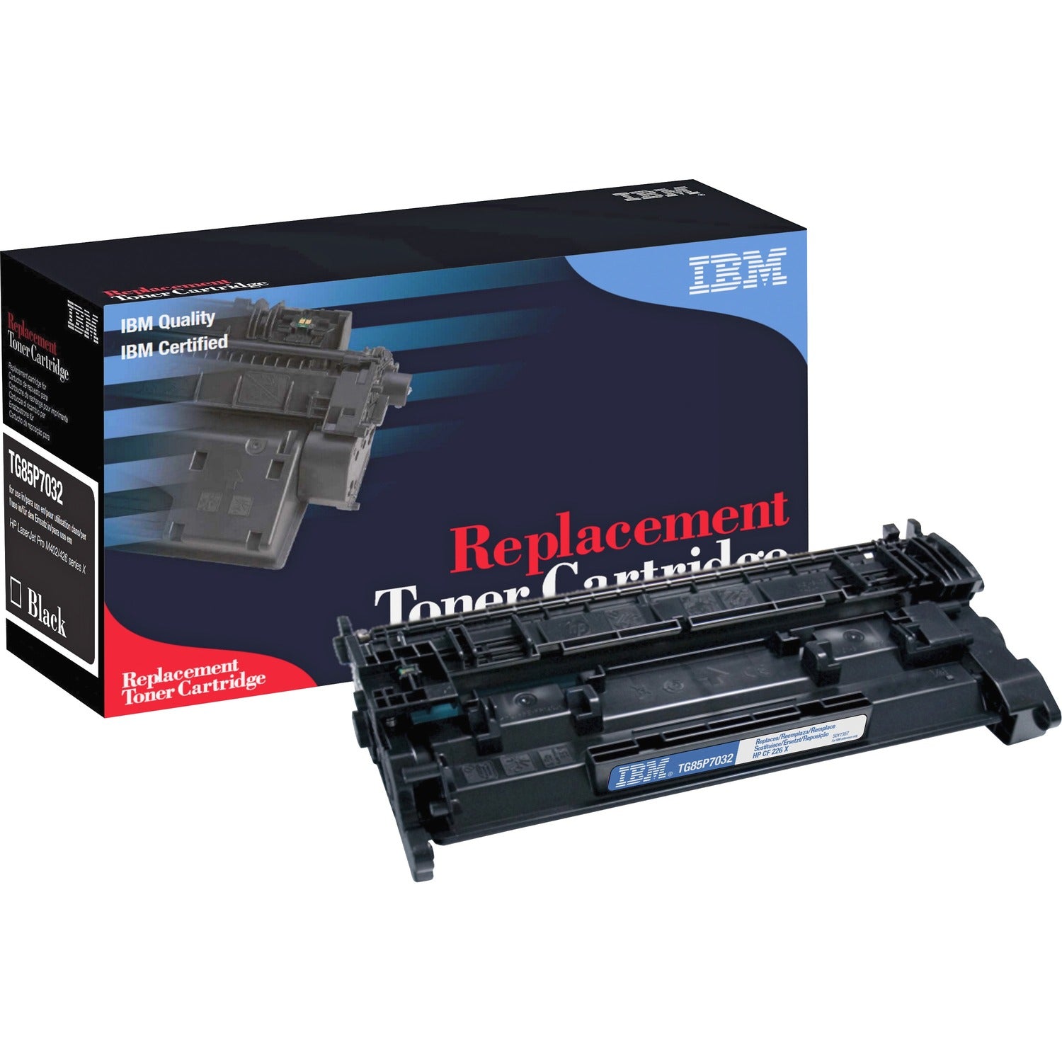 IBM Remanufactured Toner Cartridge - Alternative for HP CF226X - Black - 1 Each (TG85P7032)