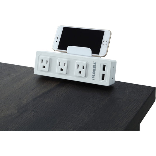 Lorell Under Desk AC Power Center with USB Charger (33996)