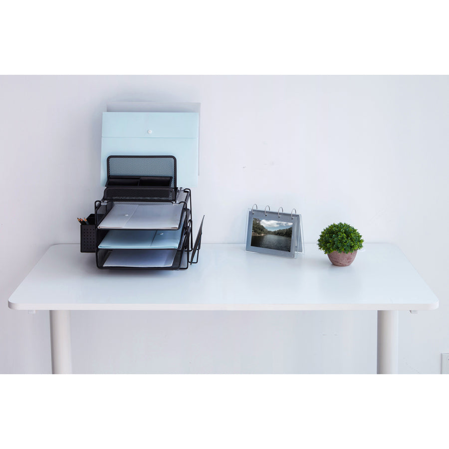 Lorell Divided 4-tier Desktop Organizer (95251)