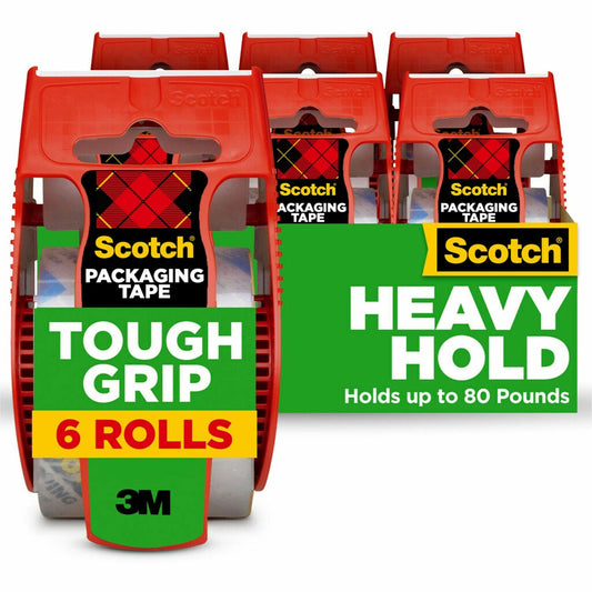 Scotch Tough Grip Moving Packaging Tape (1506)