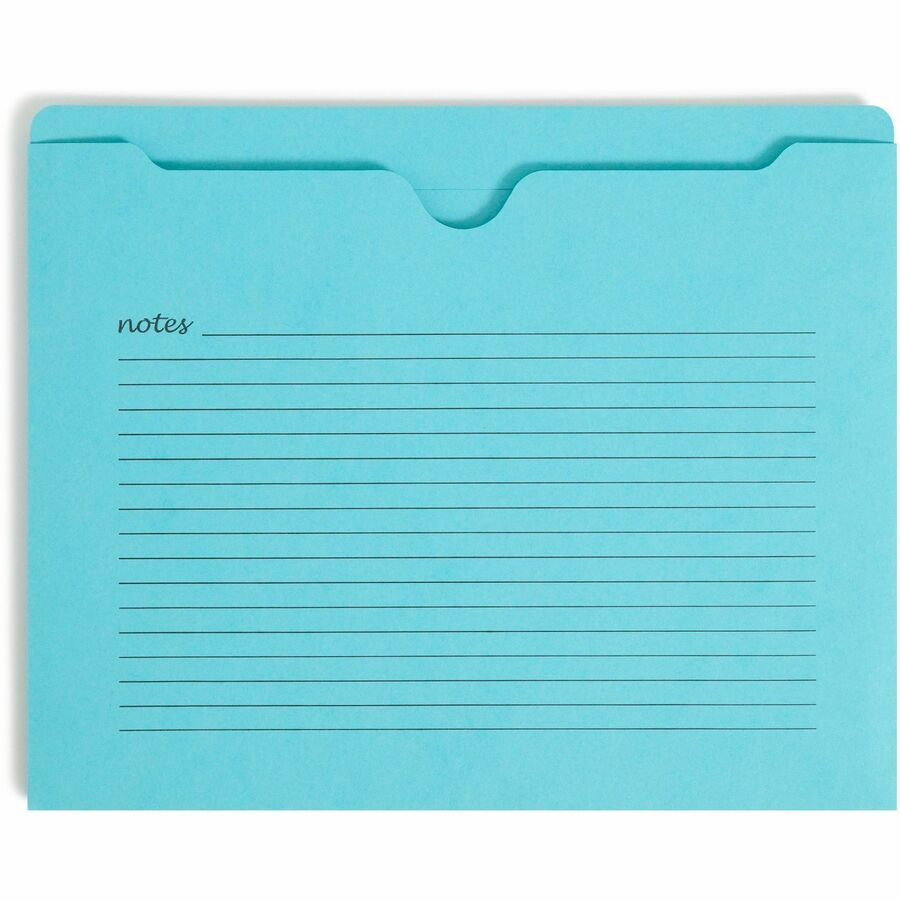 Smead Straight Tab Cut Letter Recycled File Jacket (75616)