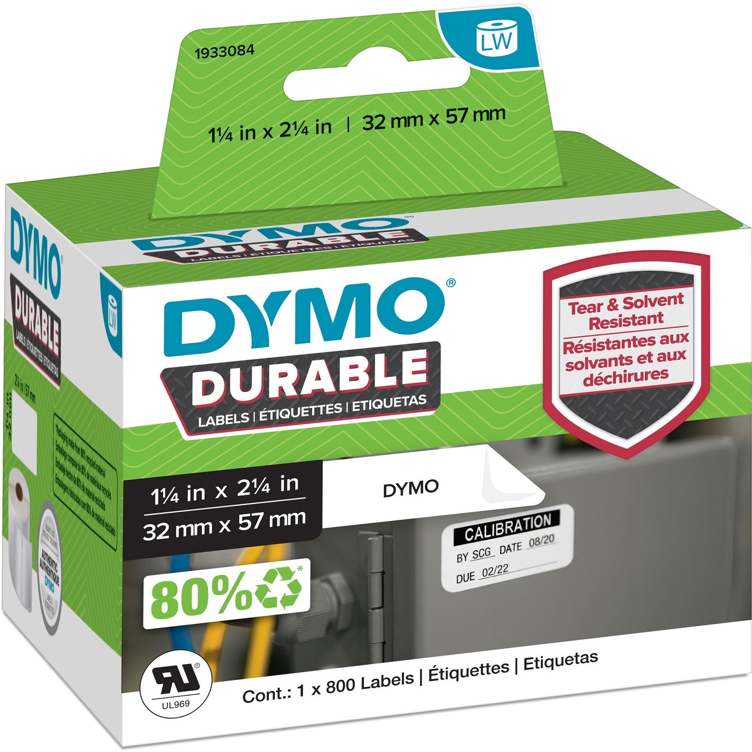 Dymo LW Durable Labels (1933084)